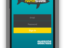 Name Shark Login on Android